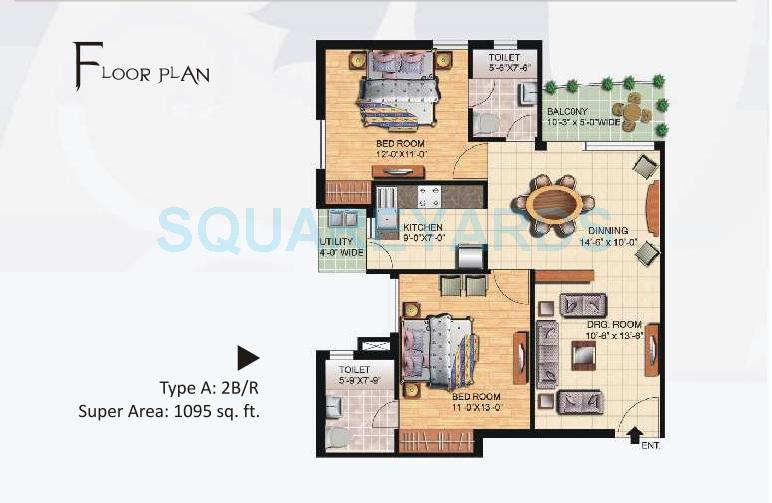 Great Value Sharanam — floor plan 1