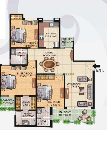 Great Value Sharanam — floor plan 3
