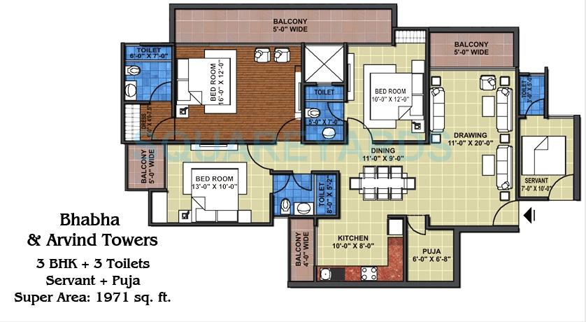 Grihapravesh — floor plan 3