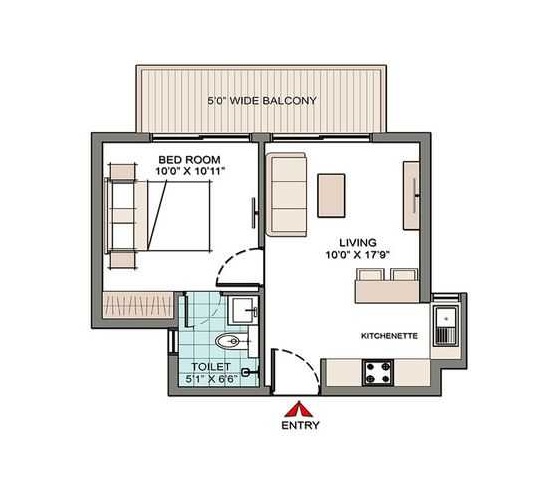 CHD Resortico — floor plan 1