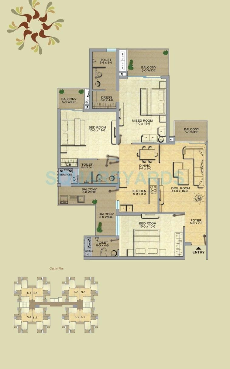 Gaur Saundaryam — floor plan 2