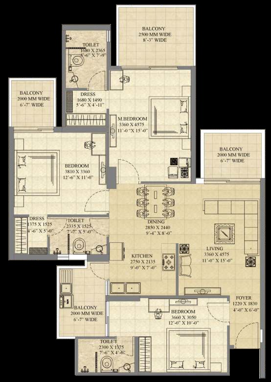 Gaur Saundaryam — floor plan 5