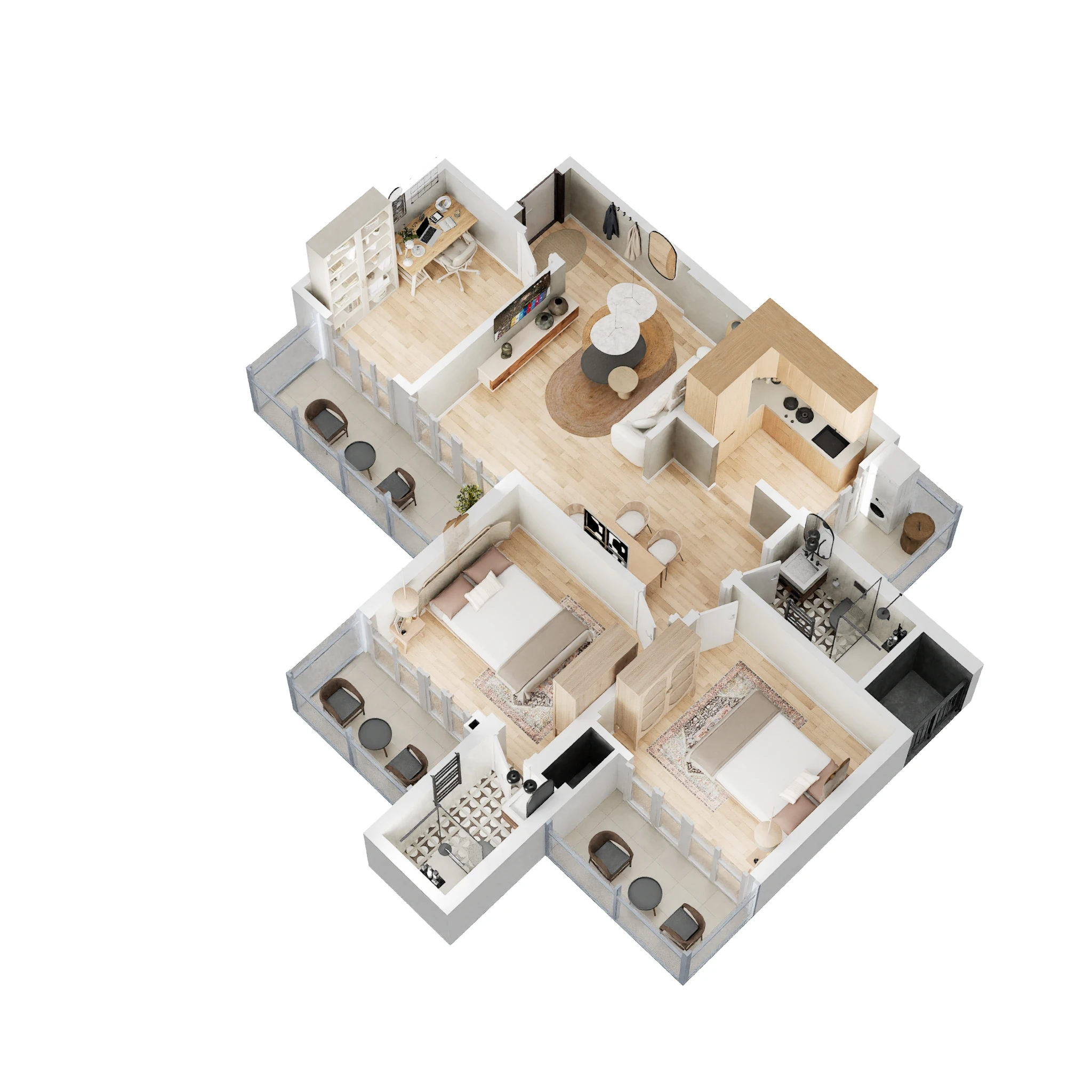 Mahagun Mywoods III — floor plan 6