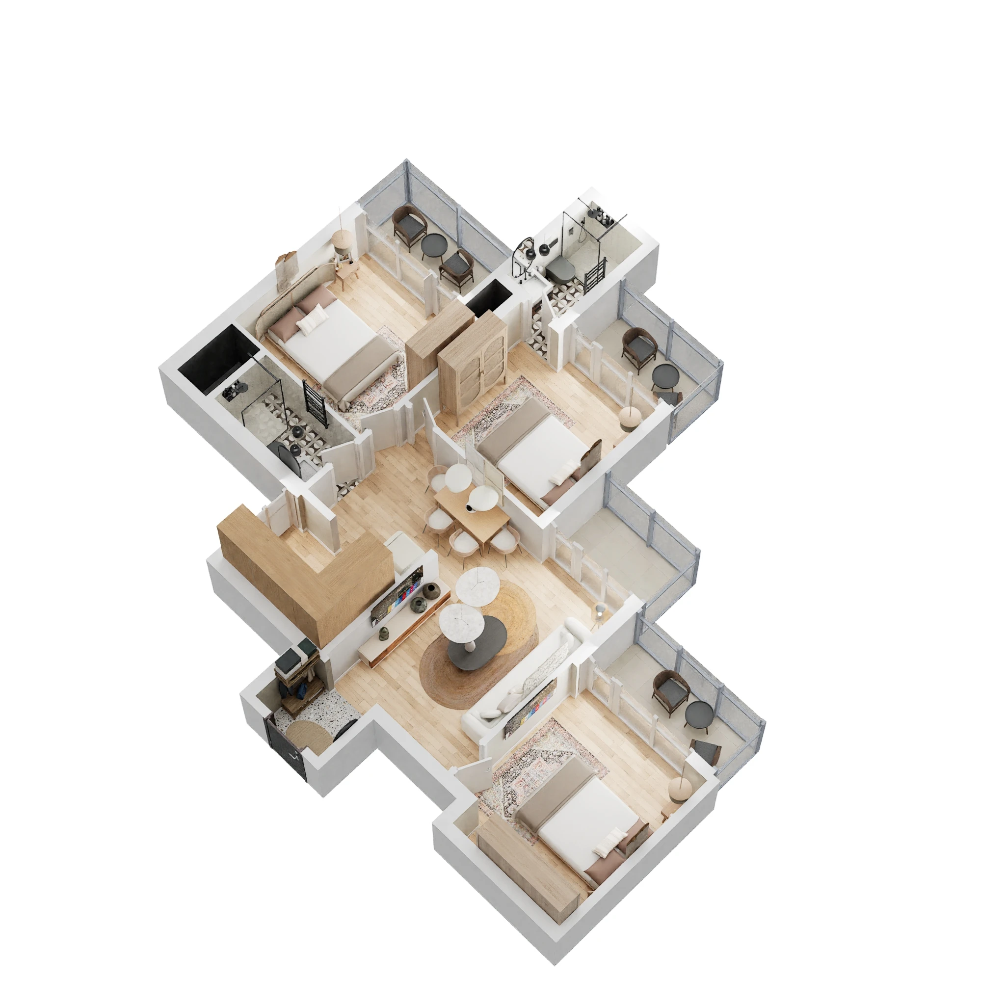Mahagun Mywoods III — floor plan 12