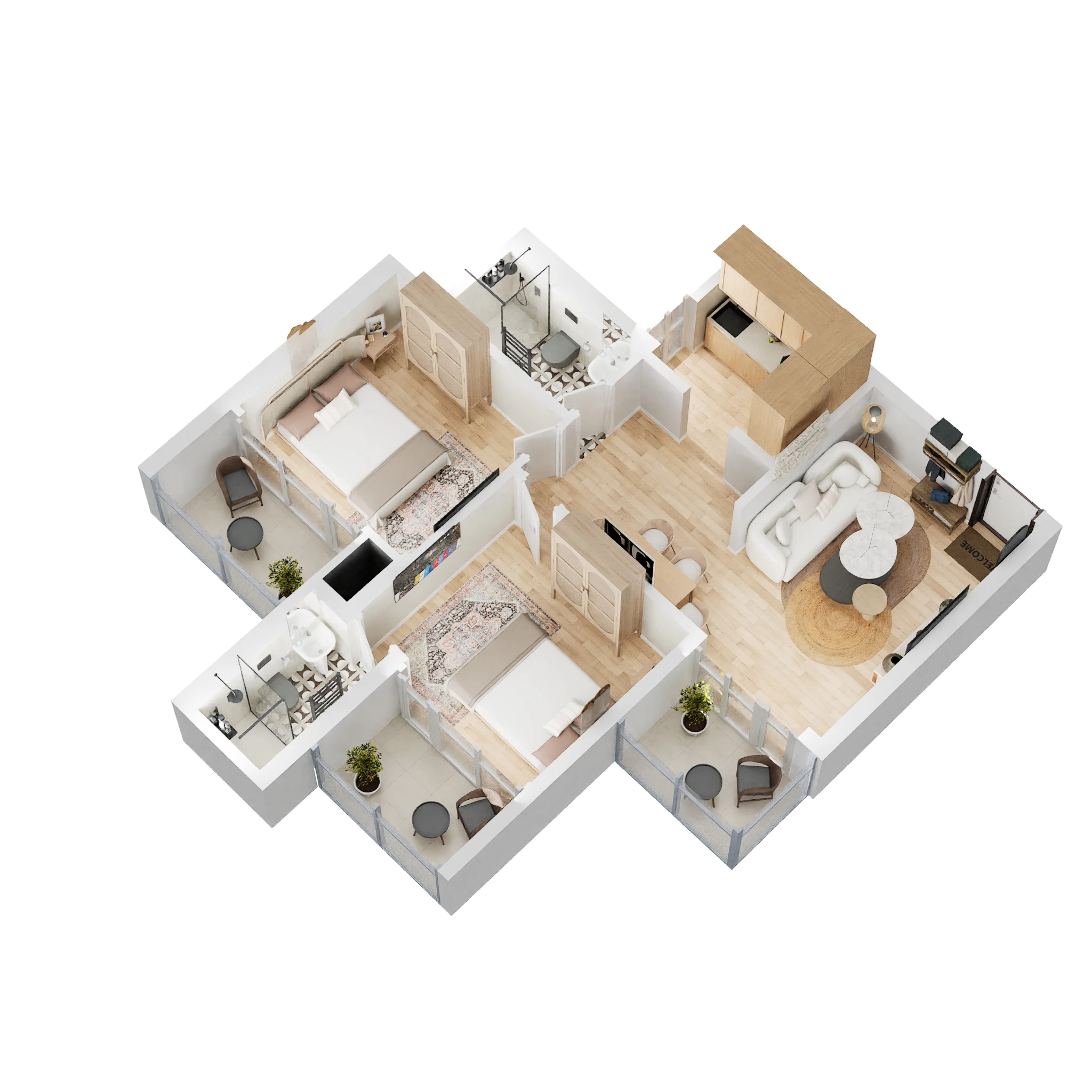 Mahagun Mywoods III — floor plan 2