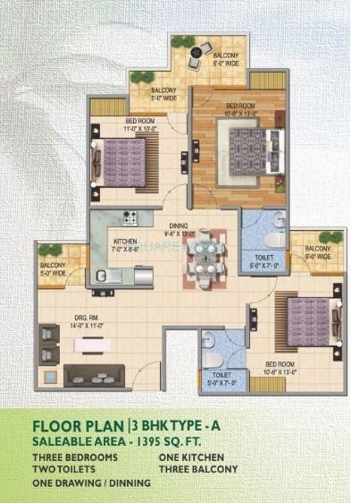 JKG Palm Court — floor plan 3