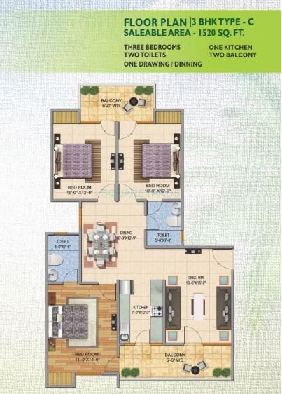 JKG Palm Court — floor plan 4