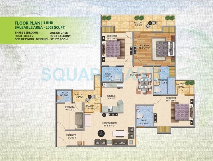 JKG Palm Court — floor plan 6