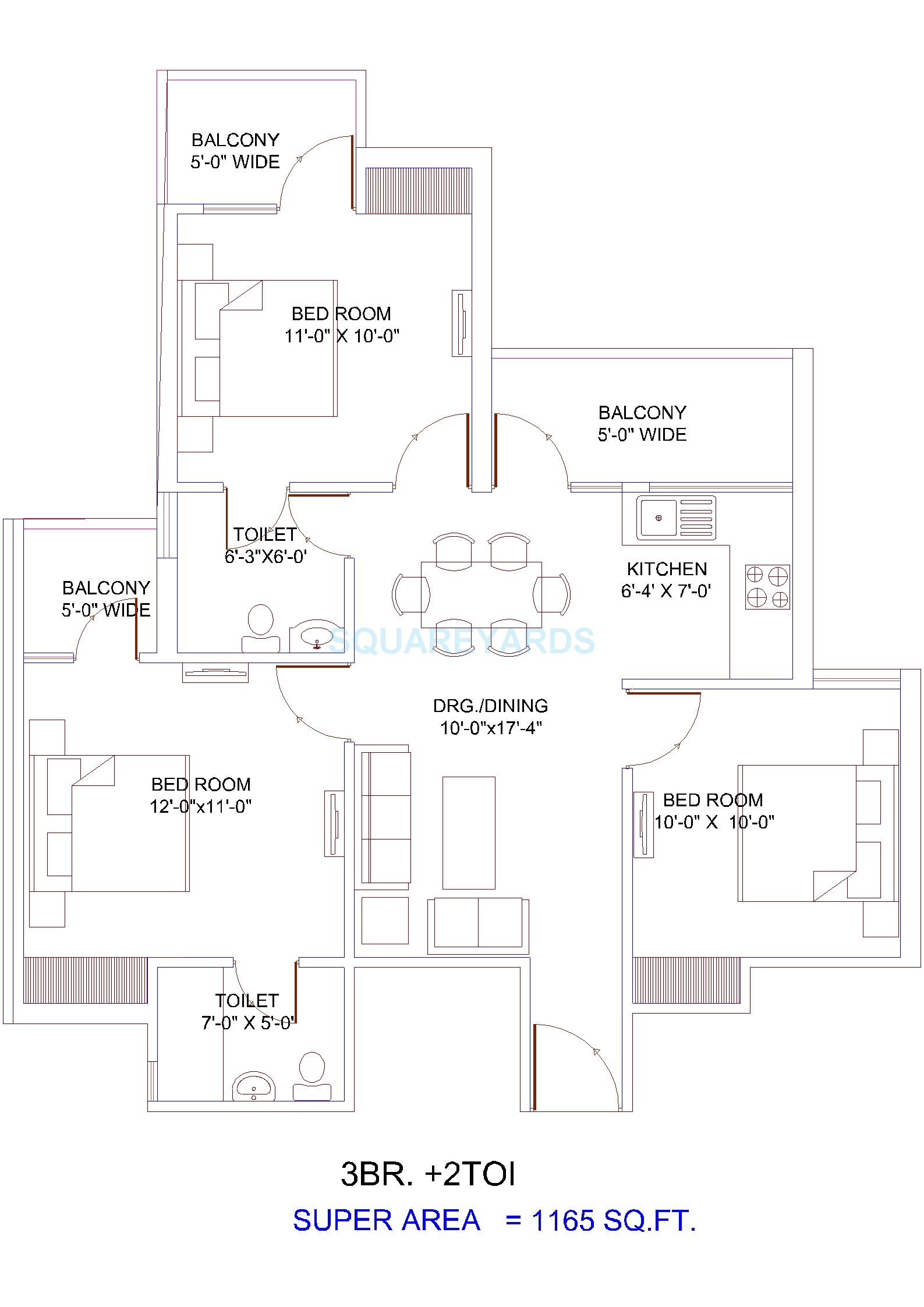 Vasundhara Island — floor plan 4