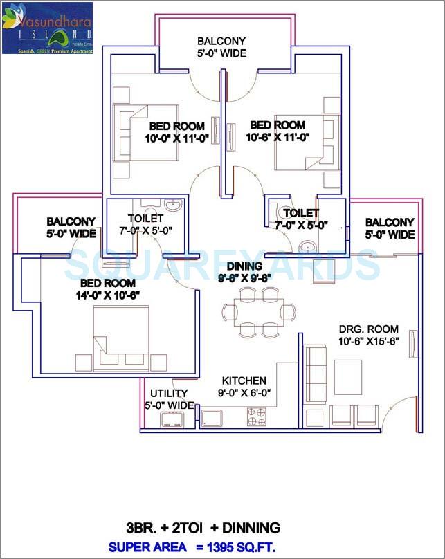 Vasundhara Island — floor plan 7