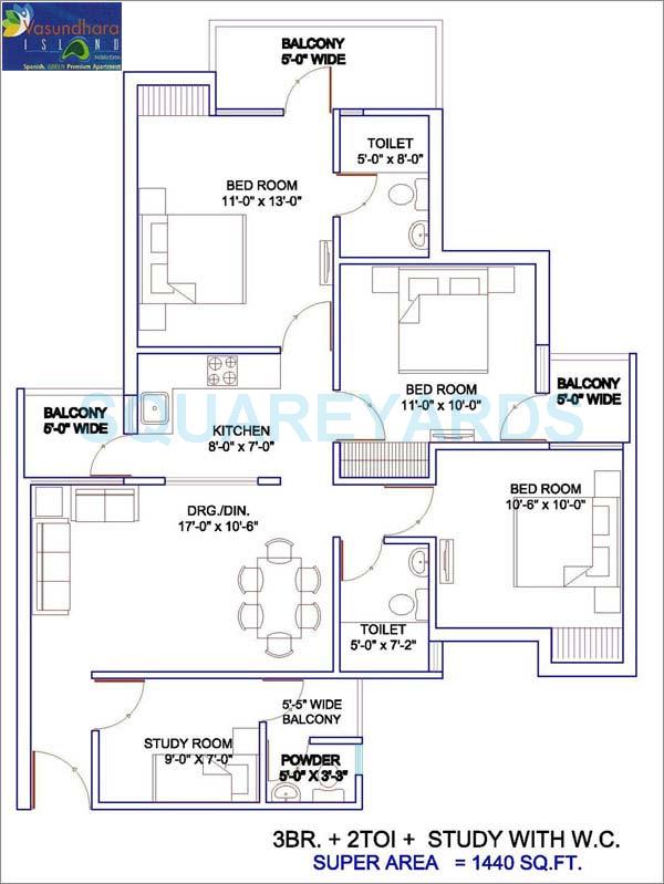 Vasundhara Island — floor plan 8