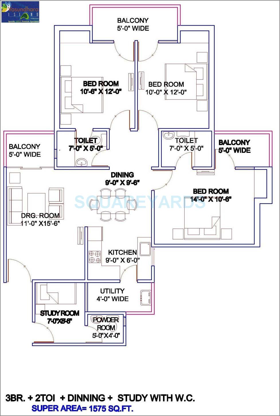 Vasundhara Island — floor plan 9