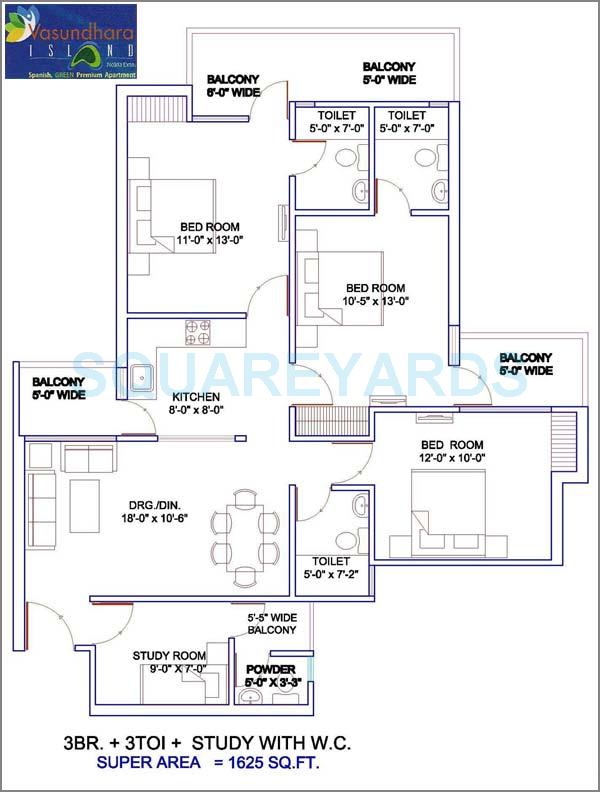 Vasundhara Island — floor plan 10