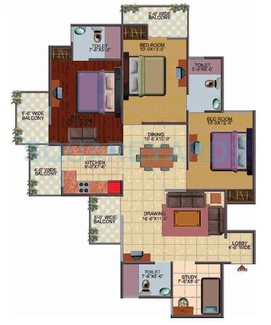 Galaxy North Avenue — floor plan 2