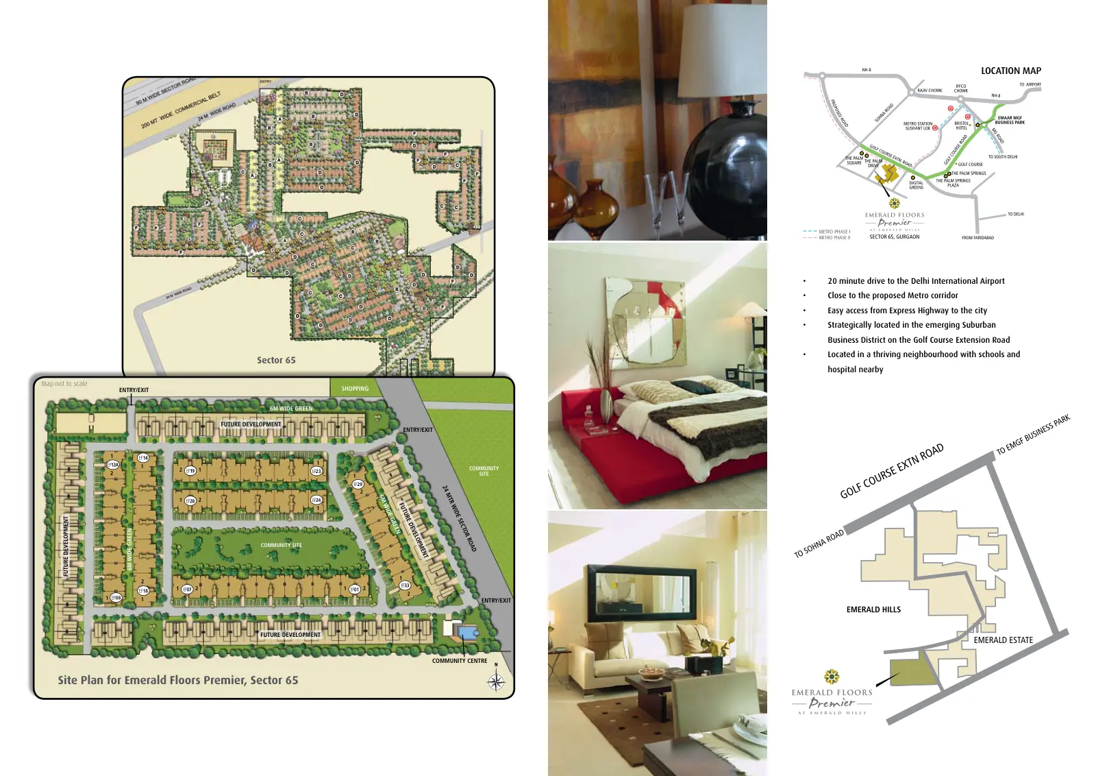 Emaar Emerald Floors — site plan 1