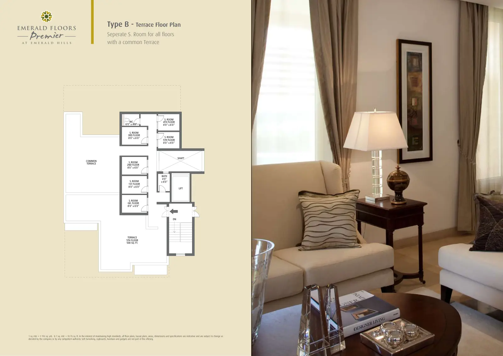 Emaar Emerald Floors — floor plan 5