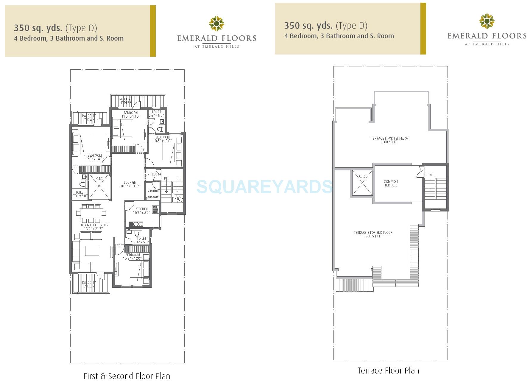 Emaar Emerald Floors — floor plan 8