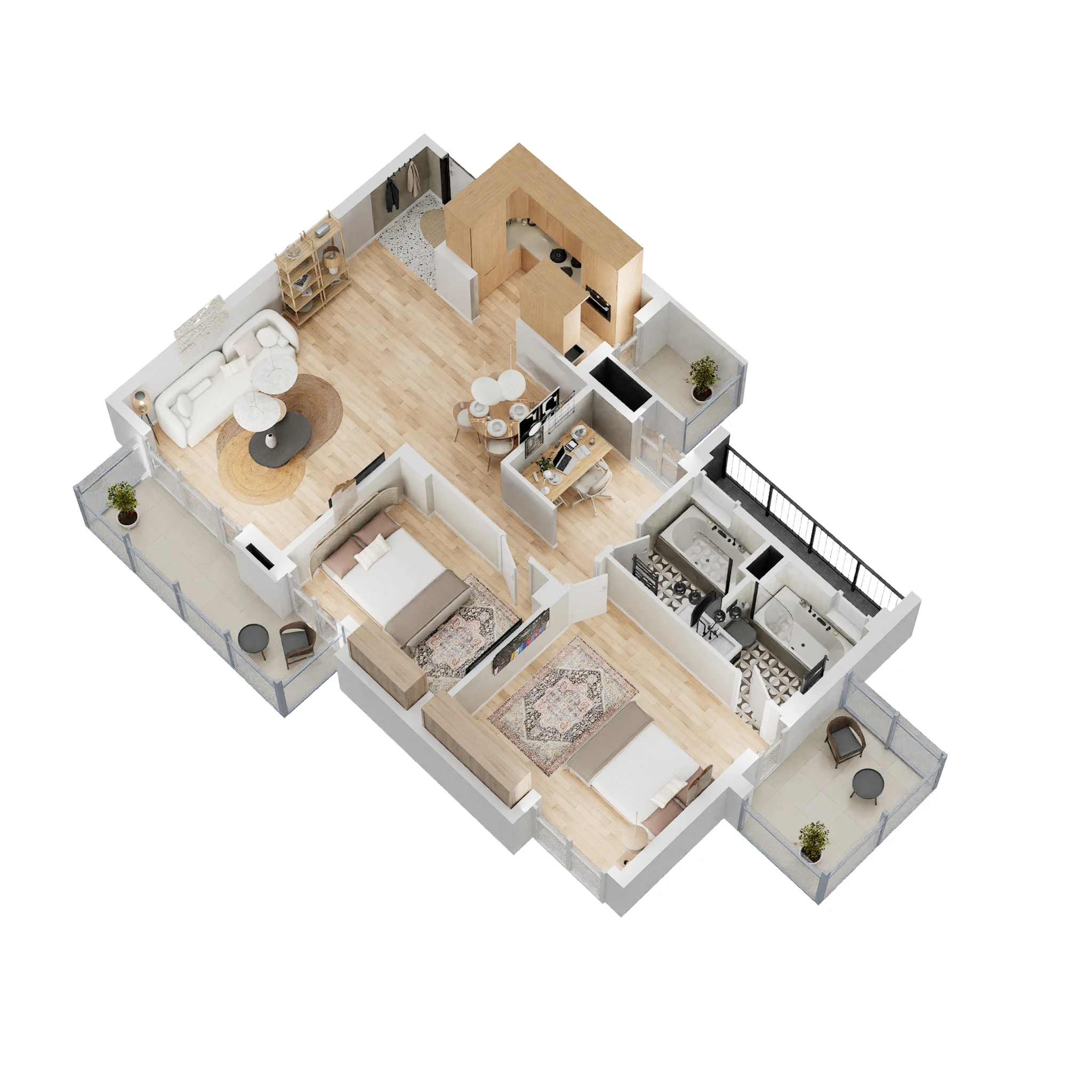 Silverglades The Melia — floor plan 2