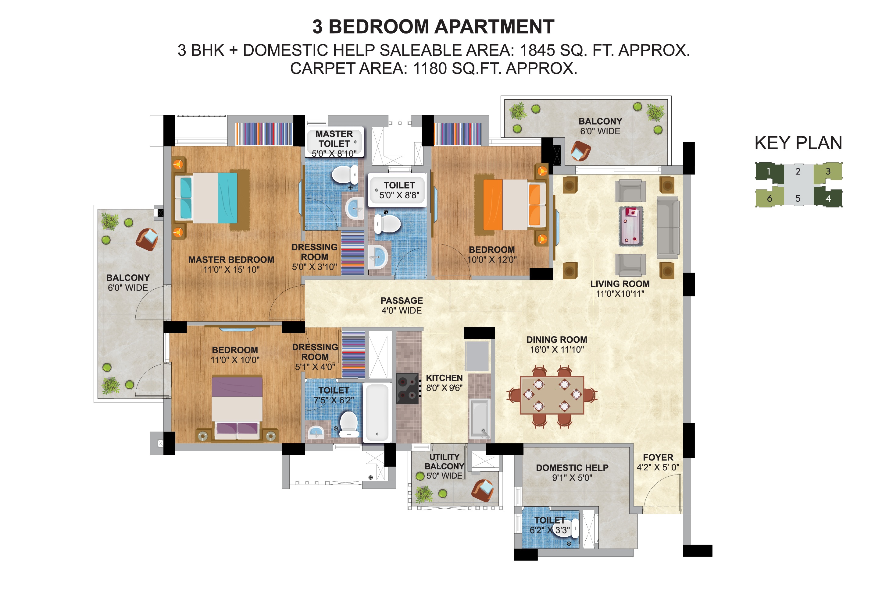 Silverglades The Melia — floor plan 3