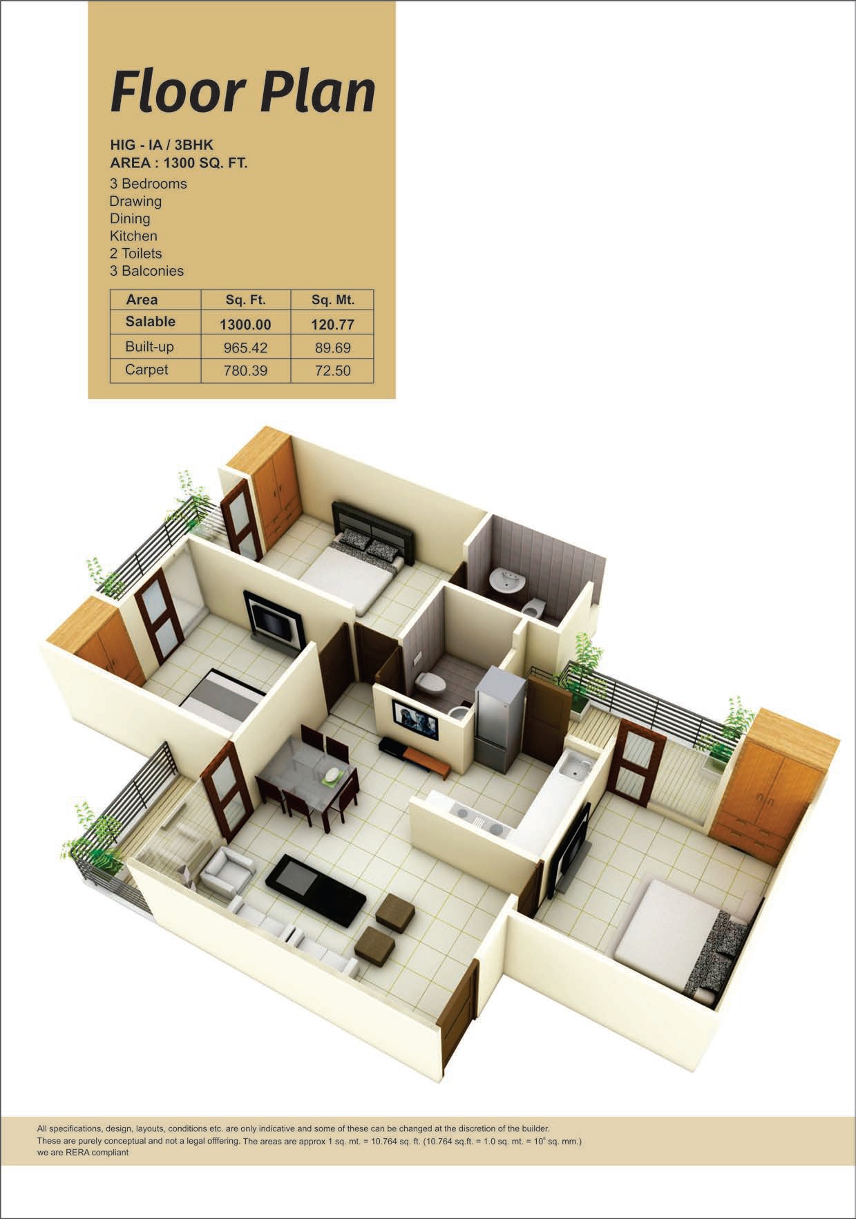 Panchsheel Pinnacle — floor plan 2