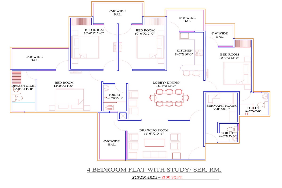 Supertech Ecovillage I — floor plan 11