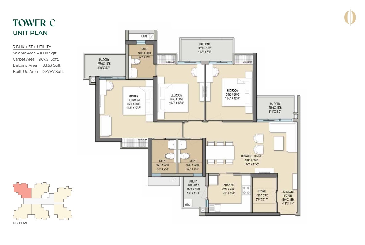 Sam Palm Olympia — floor plan 2