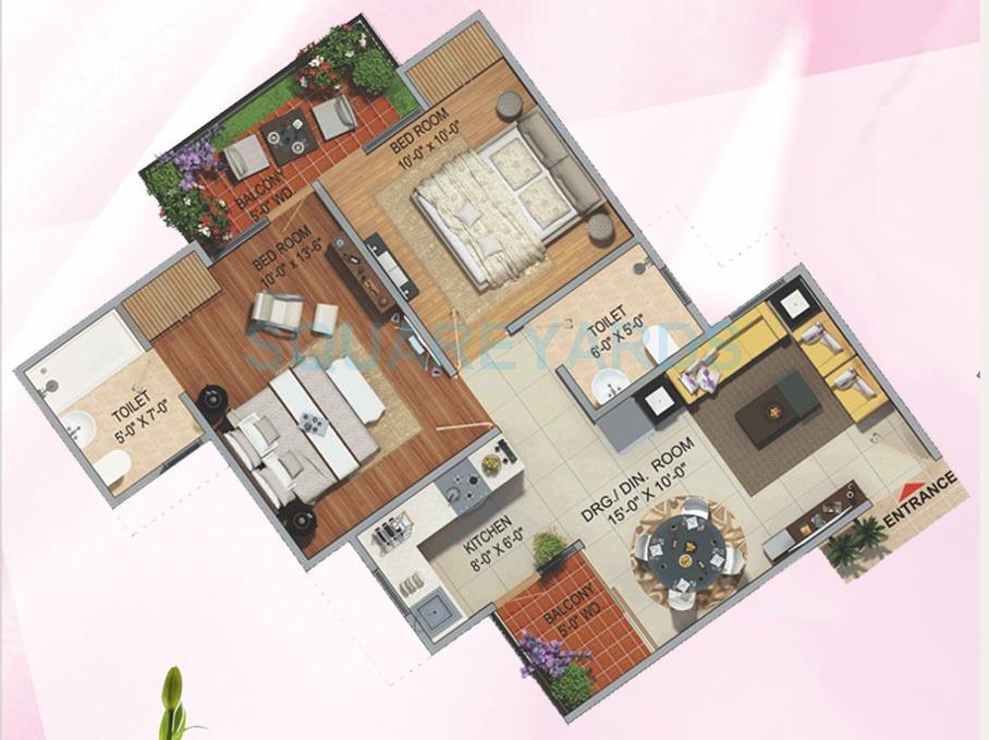 Divyansh Flora — floor plan 1