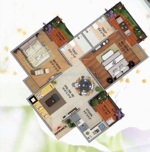 Divyansh Flora — floor plan 2