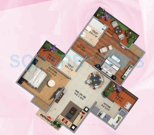 Divyansh Flora — floor plan 3