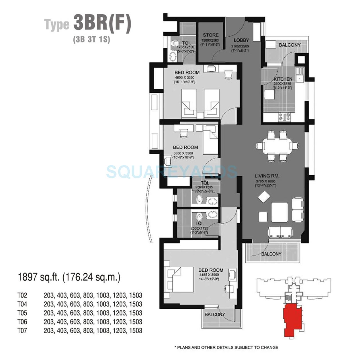Unitech Escape — floor plan 4