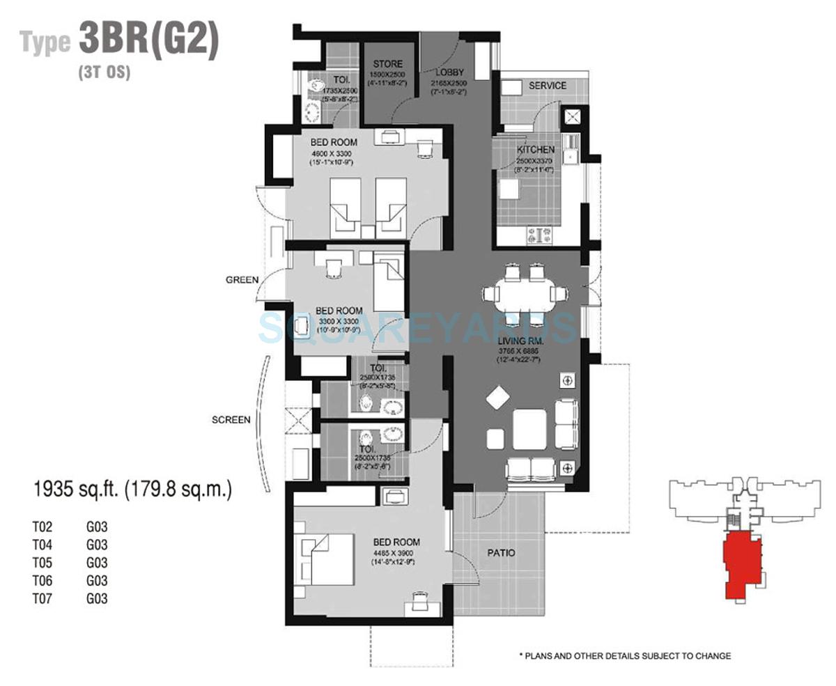 Unitech Escape — floor plan 6