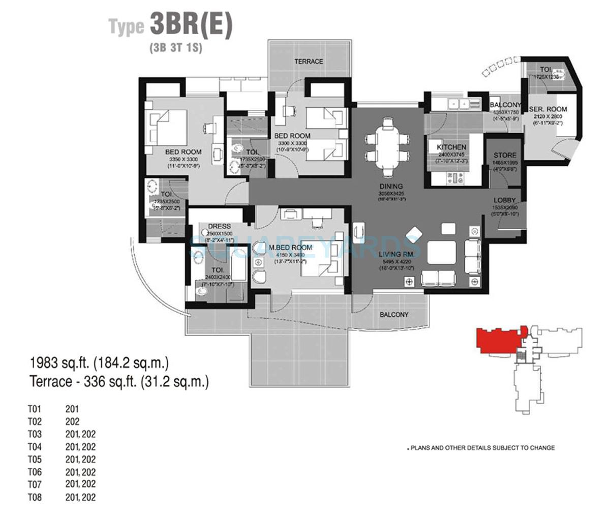 Unitech Escape — floor plan 7