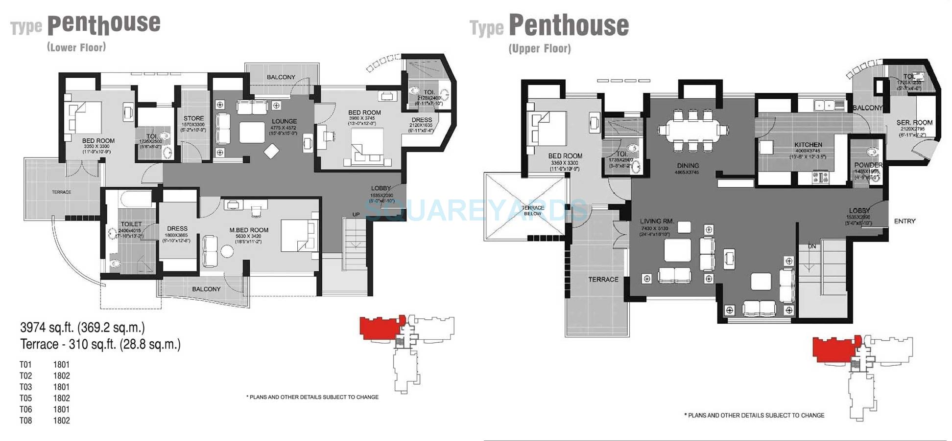 Unitech Escape — floor plan 10