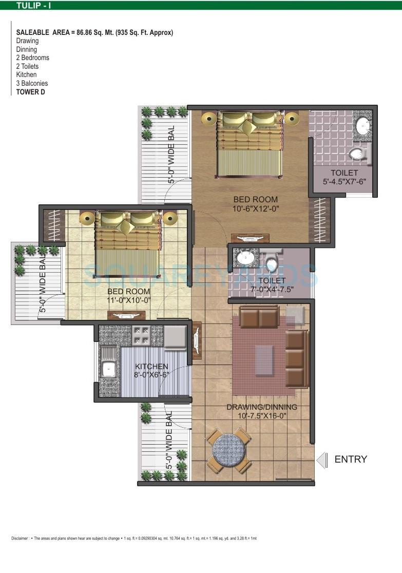 AIG Park Avenue — floor plan 1