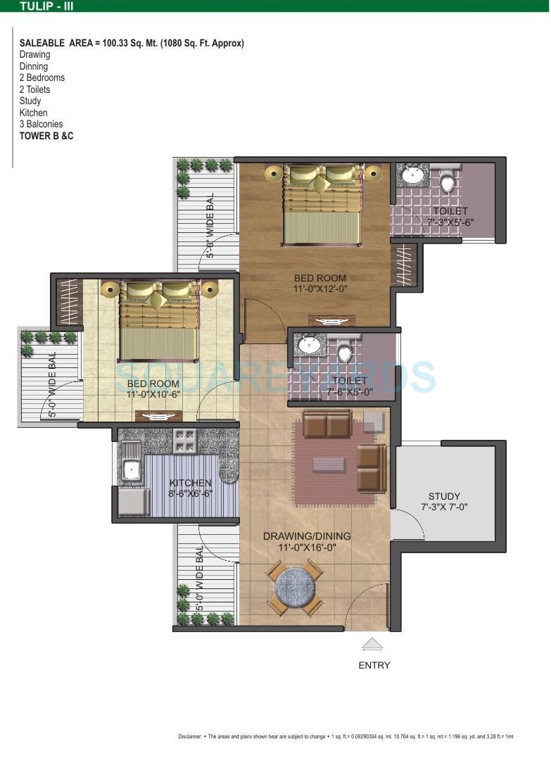 AIG Park Avenue — floor plan 3