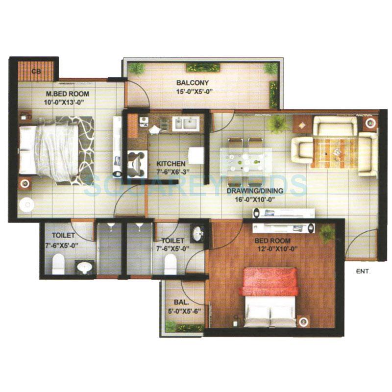 Addela Raj Residency — floor plan 1