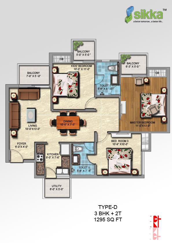 Sikka Kirat Greens — floor plan 4