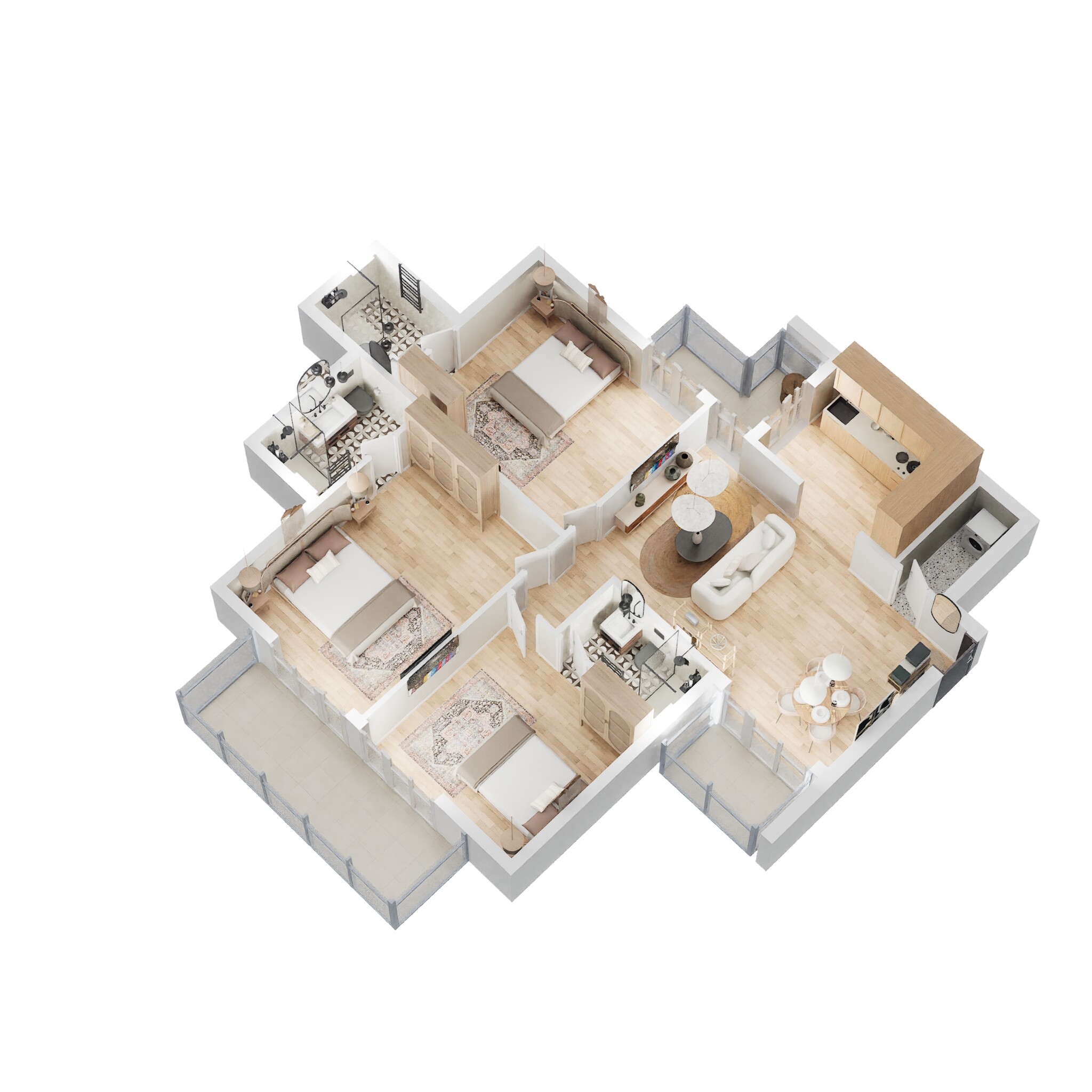 Indiabulls Gulmohar Avenue — floor plan 4