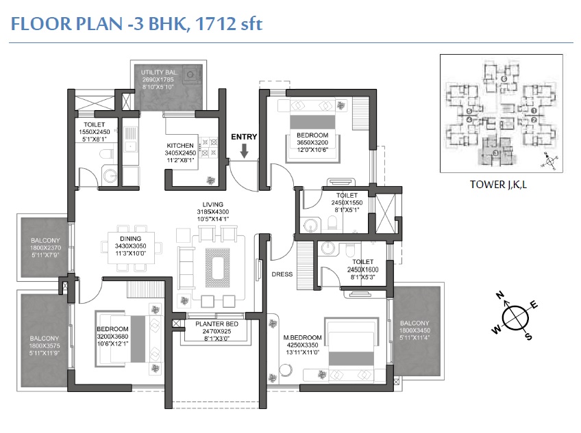 Godrej Signature Homes — floor plan 1