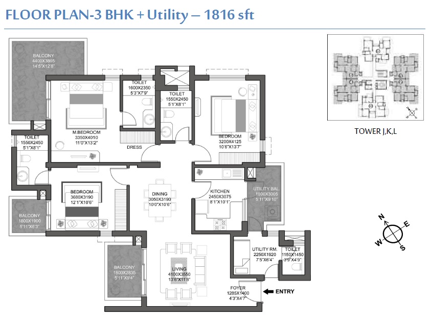 Godrej Signature Homes — floor plan 3