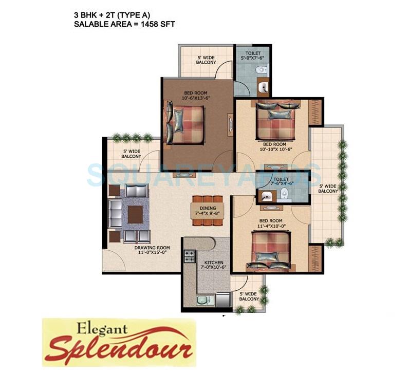 Elegant Splendour — floor plan 3