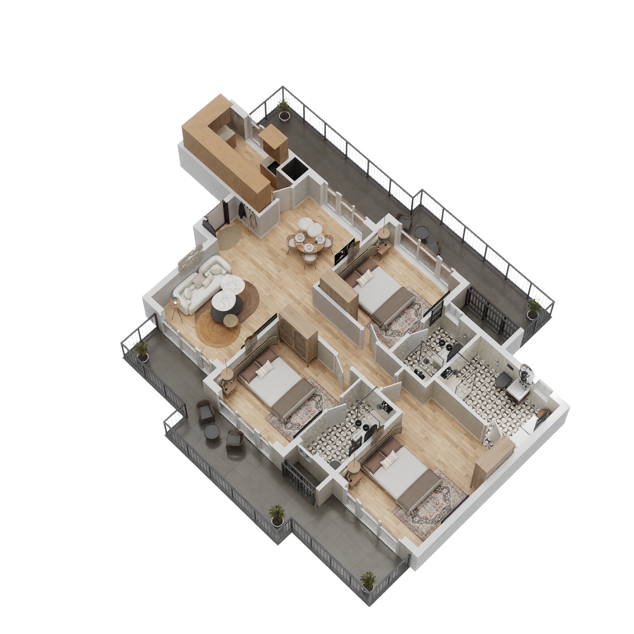 Bestech Park View Altura — floor plan 2