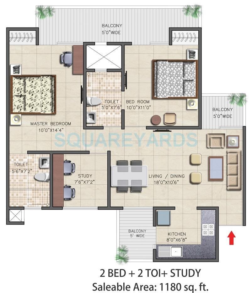 Nirala Aspire — floor plan 5