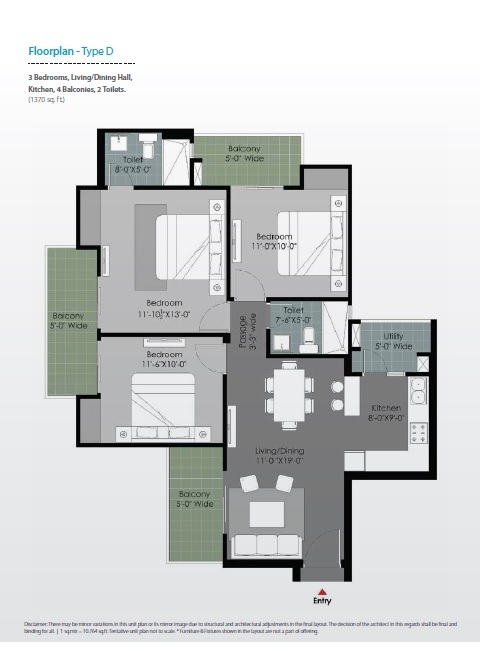 Gulshan Botnia — floor plan 4
