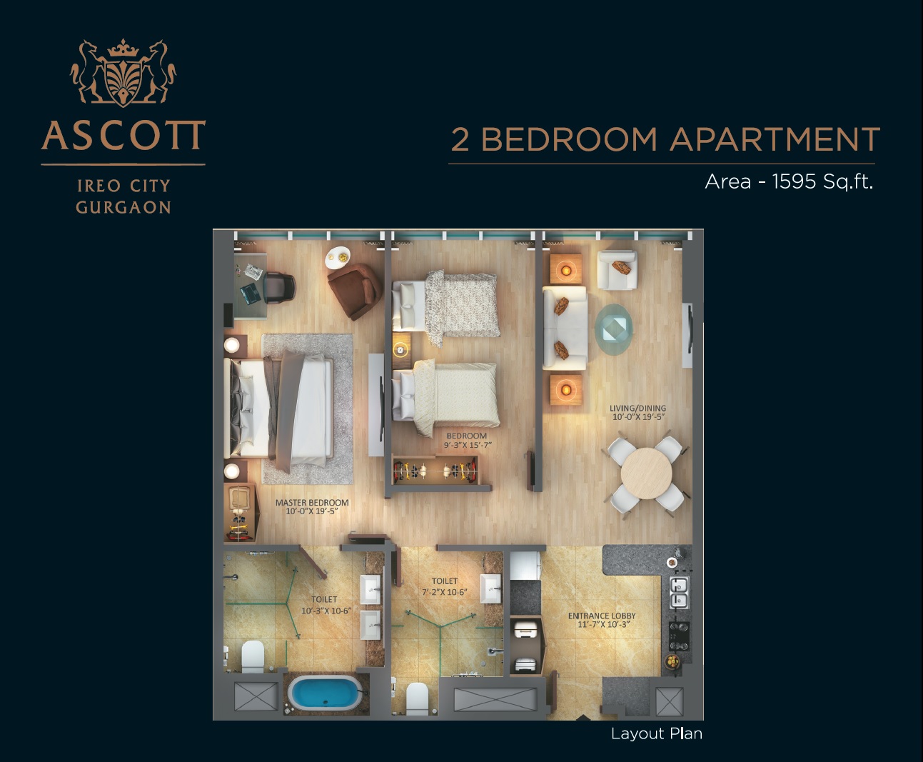 Ascott Ireo City — floor plan 3