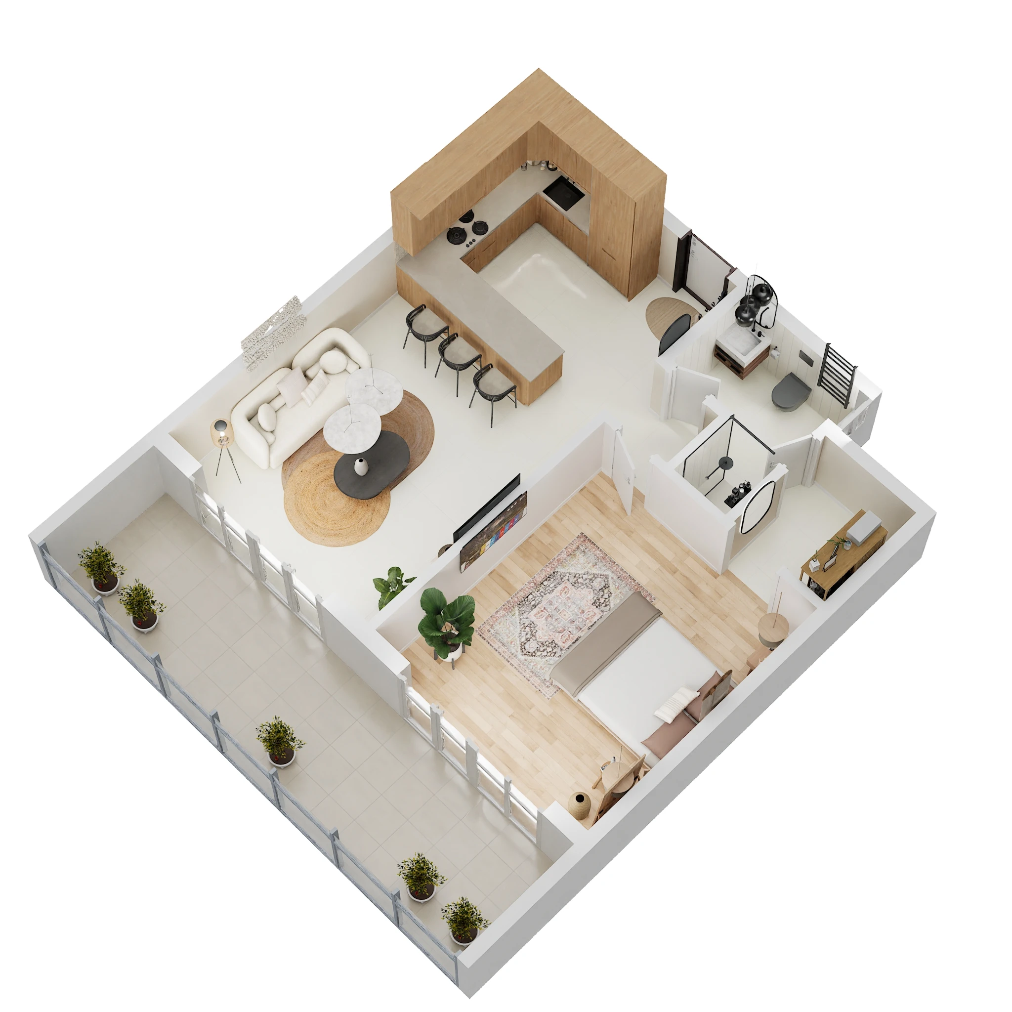 Central Park 3 The Room — floor plan 6