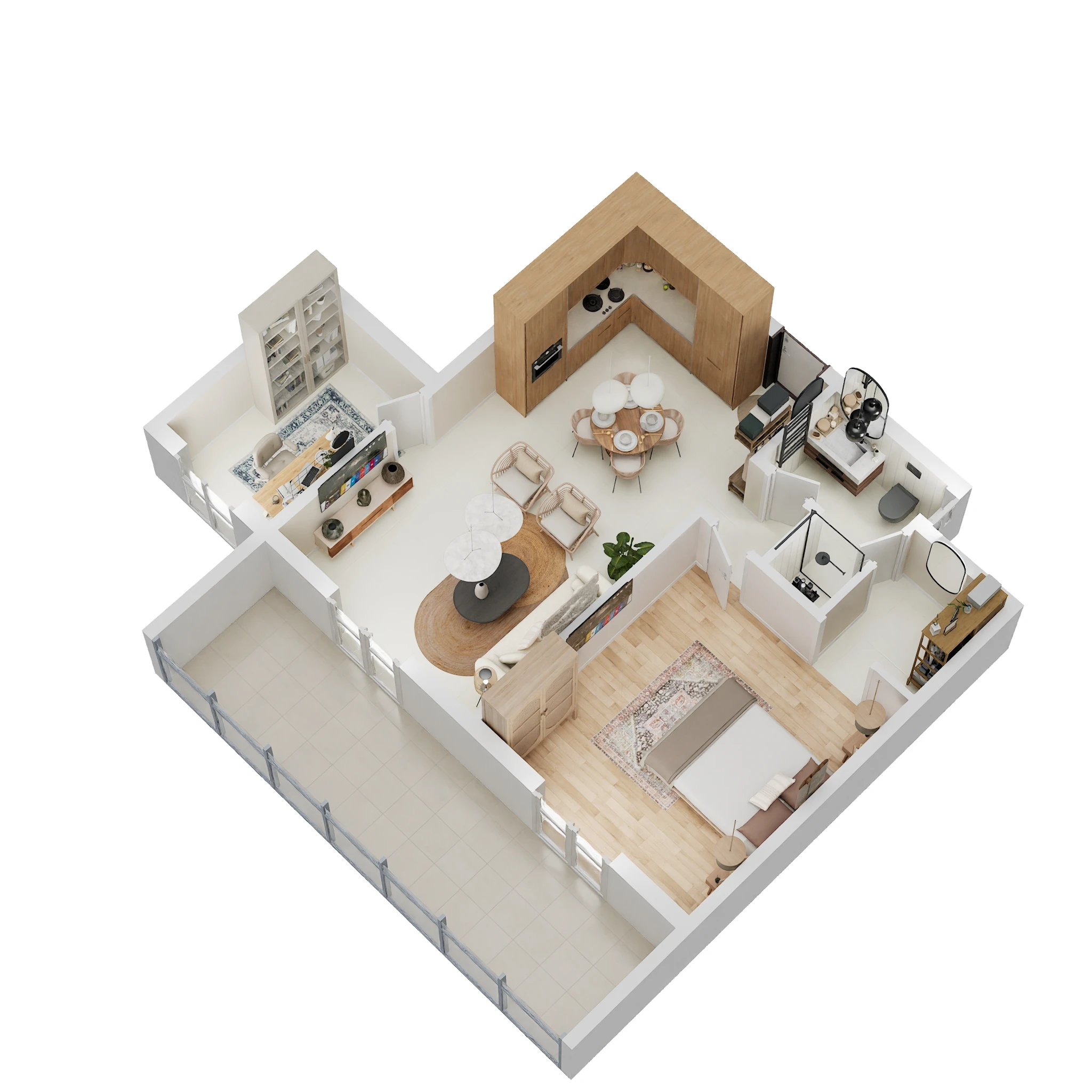 Central Park 3 The Room — floor plan 8