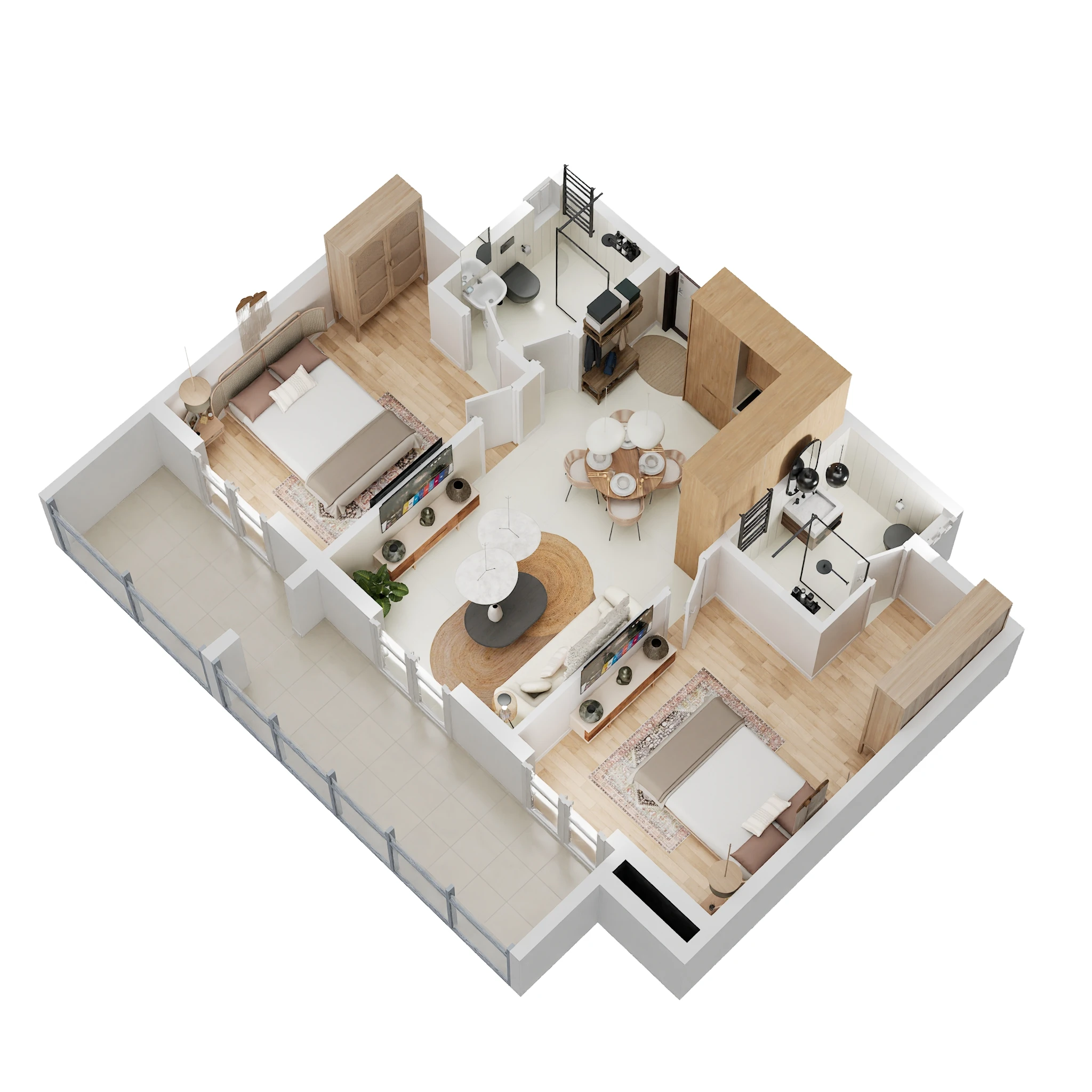 Central Park 3 The Room — floor plan 12