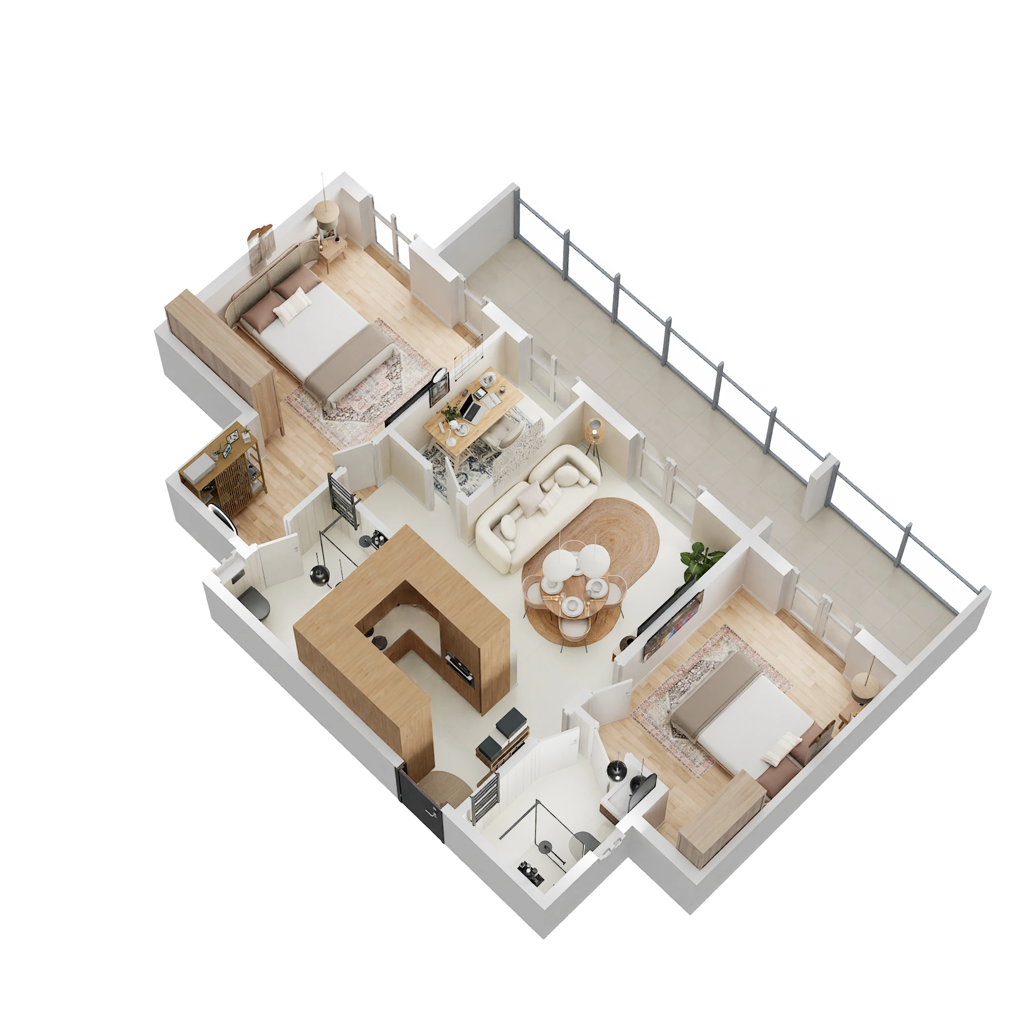 Central Park 3 The Room — floor plan 14