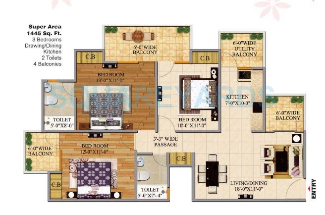 Bulland Elevates — floor plan 5